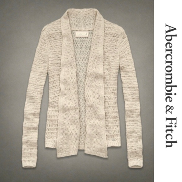 Abercrombie & Fitch Sweaters - NWT {A&F} Wool-blend Drapey Cardigan Shawl Sweater